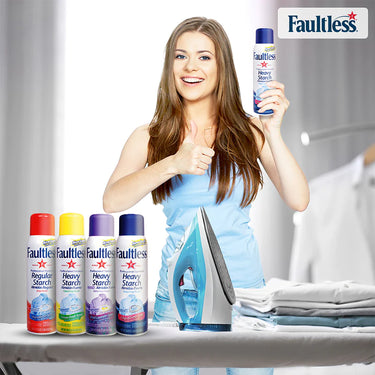 FAULTLTESS-Heavy Blue-Starch-567g-Spray